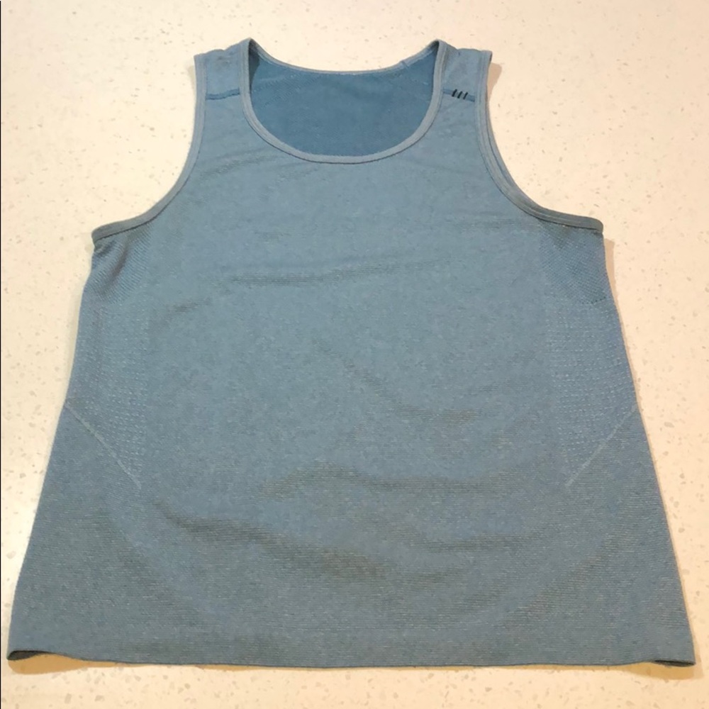 lululemon athletica Metal Vent Green Tank Top